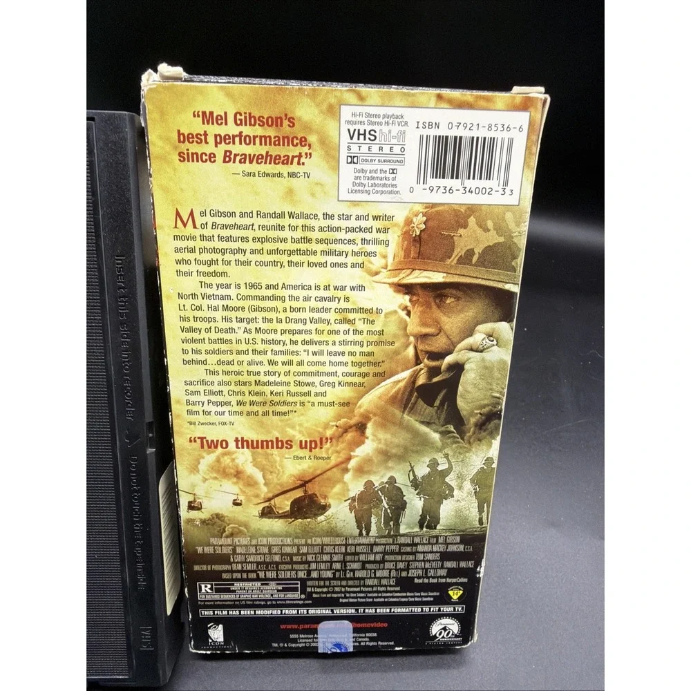 We Were Soldiers‎ (VHS, 2002)